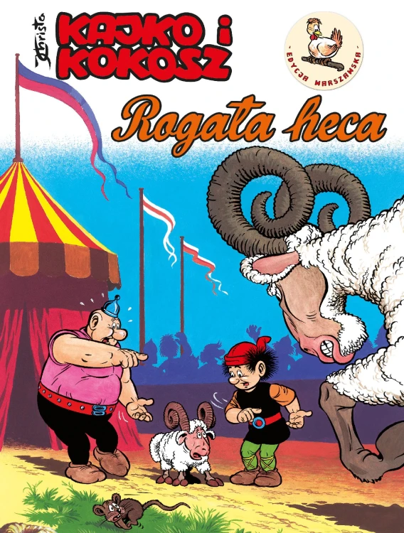 Rogata heca. Kajko i Kokosz wyd. regionalne...