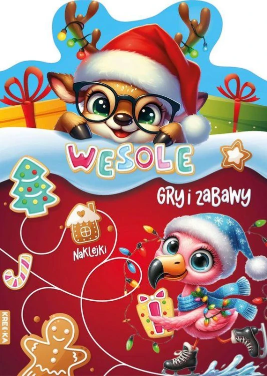 Wesołe gry i zabawy z reniferem