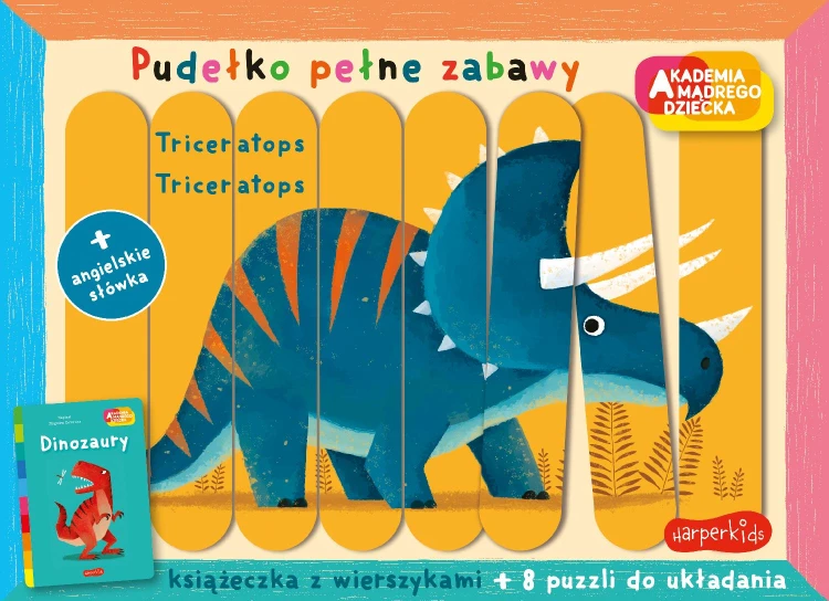 Dinozaury. Akademia mądrego dziecka. Pudełko...