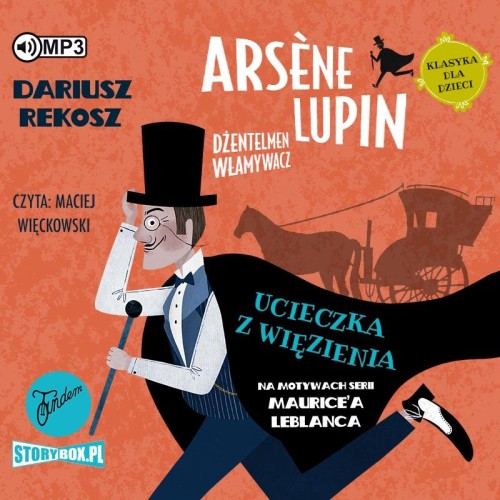 CD MP3 Ucieczka z więzienia. Arsène Lupin...