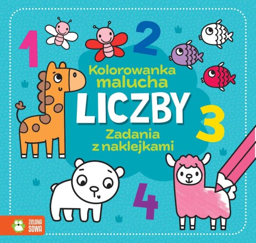 Liczby. Kolorowanka malucha, Opracowanie zbiorowe