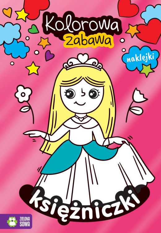 Księżniczki. Kolorowa zabawa, Opracowanie zbiorowe