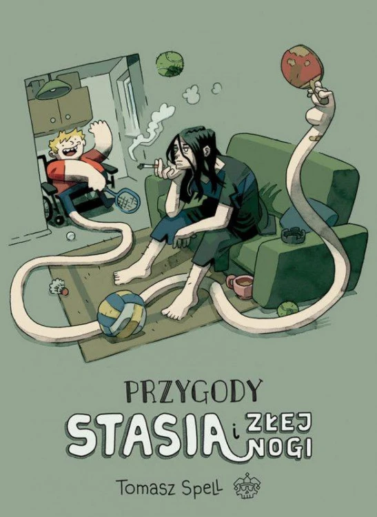 Przygody Stasia i Złej Nogi wyd. 2, Tomasz Spell