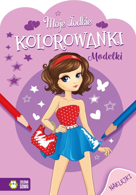 Modelki. Moje słodkie kolorowanki