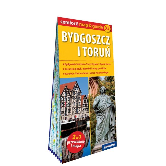 Bydgoszcz i Toruń map&guide PL laminat 2023