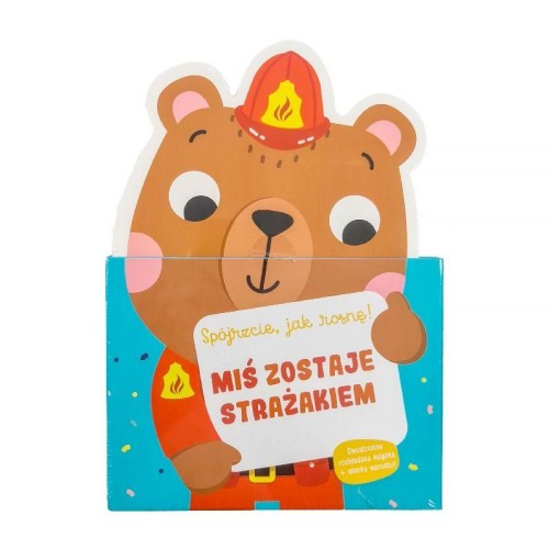 Miś zostaje strażakiem. Książeczka z miarką...