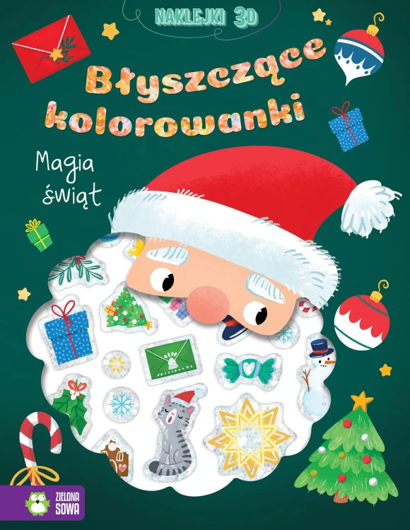 Magia Świąt. Błyszczące kolorowanki