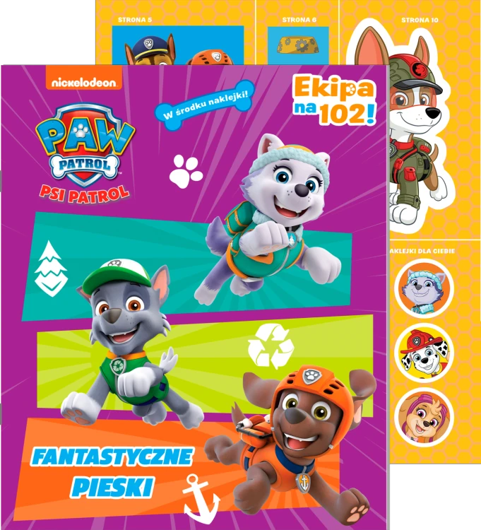Fantastyczne pieski. Psi Patrol. Ekipa na 102