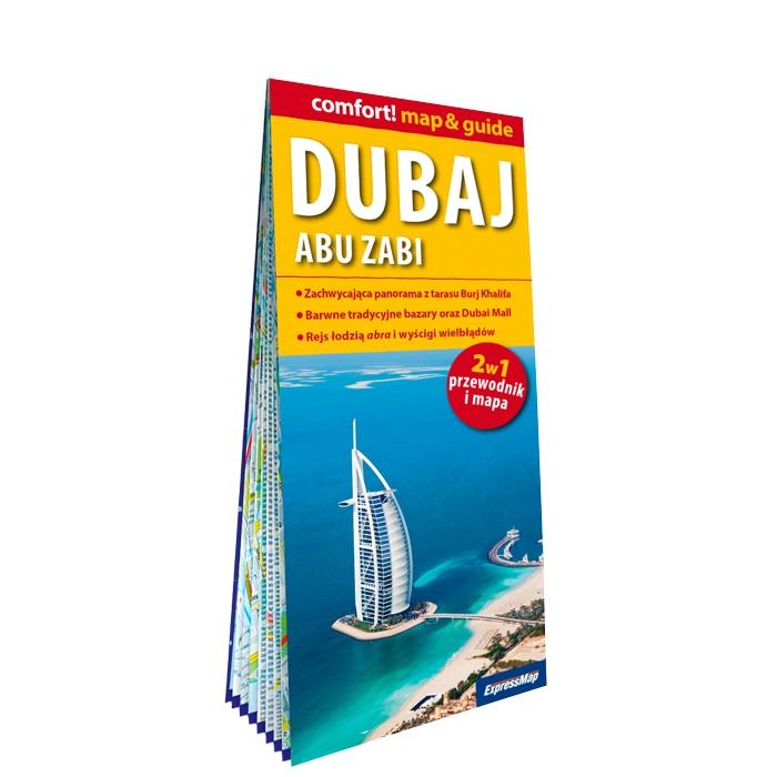 Dubaj i Abu Zabi map&guide PL laminat 2023