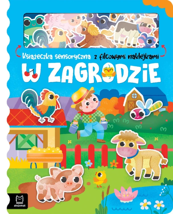 W zagrodzie. Książeczka sensoryczna z...