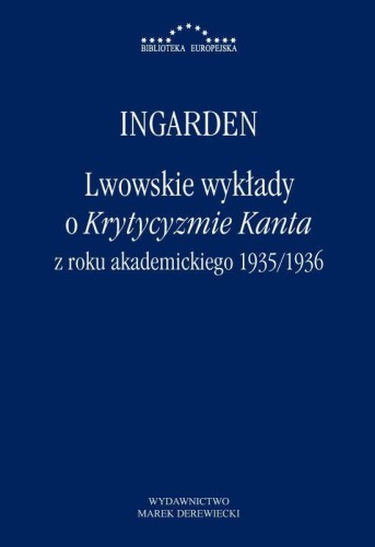 Lwowskie wykłady o Krytycyzmie Kanta z roku...