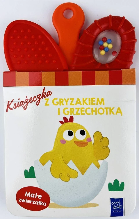 Małe zwierzątka. Książeczki z gryzakiem i...