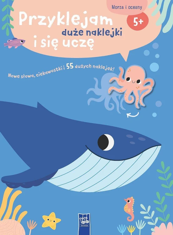 Przyklejam duże naklejki i się uczę. Morza i...