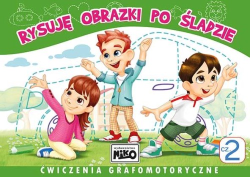 Rysuję obrazki po śladzie. Ćwiczenia...