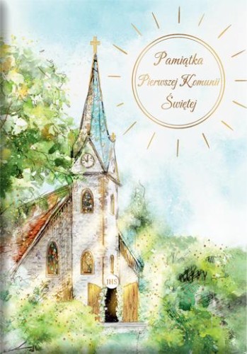 Książeczka pamiątka Pierwszej Komunii Świętej