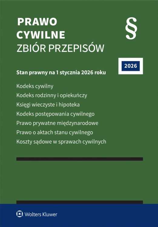 Prawo cywilne. Zbiór przepisów. 2026