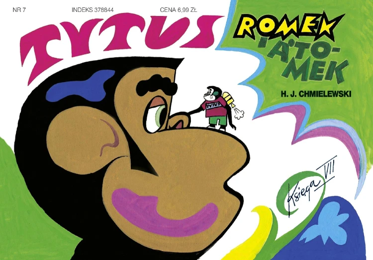 Tytus poprawia dwójkę z geografii Polski....