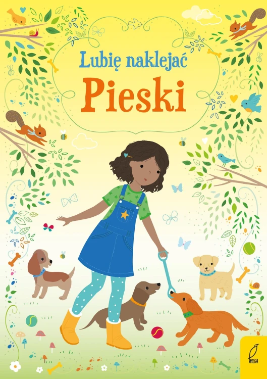 Pieski. Lubię naklejać, Opracowanie zbiorowe