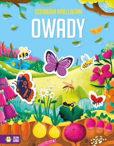 Owady. Ozdabiam naklejkami, Opracowanie zbiorowe
