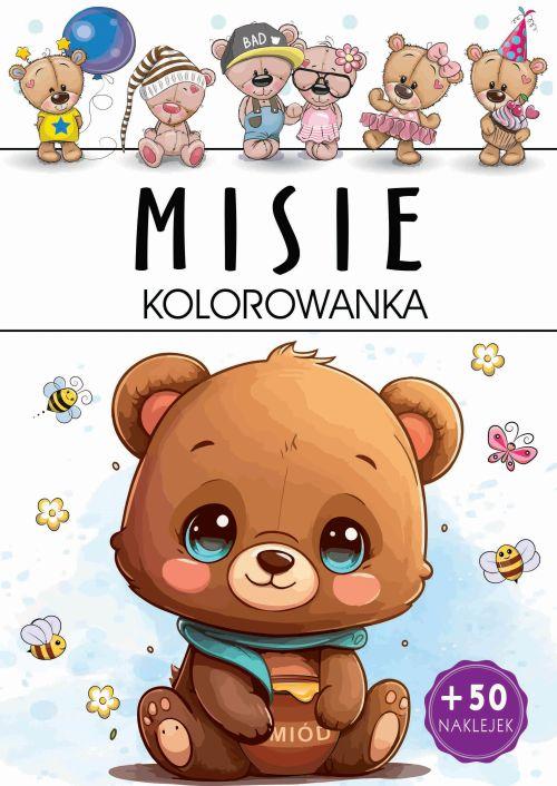 Misie. Kolorowanka, Opracowanie zbiorowe