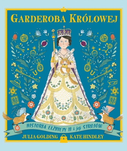 Garderoba królowej. Historia Elżbiety II i jej...