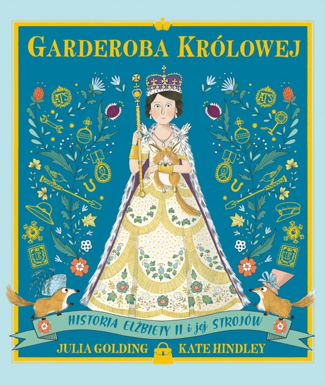 Garderoba królowej. Historia Elżbiety II i jej...
