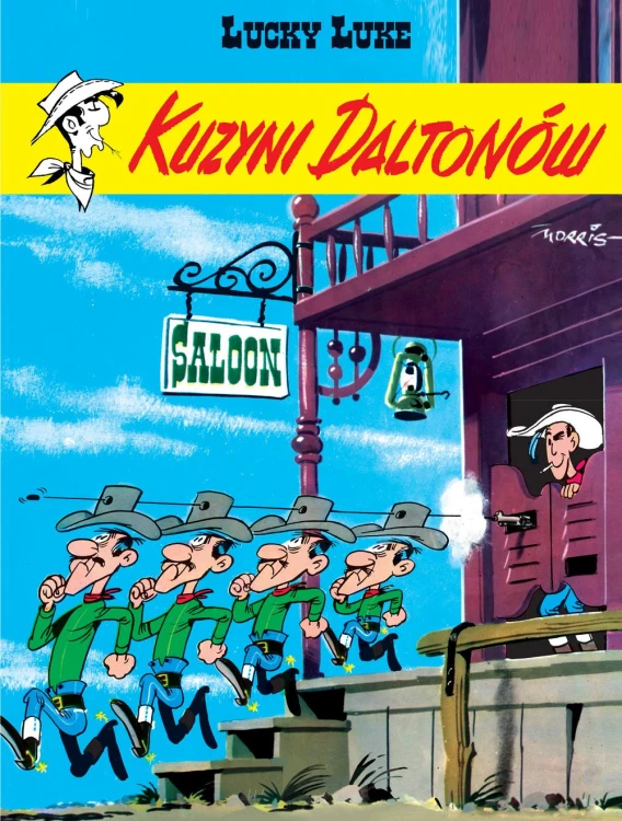 Kuzyni Daltonów. Lucky Luke wyd. 2026, Morris