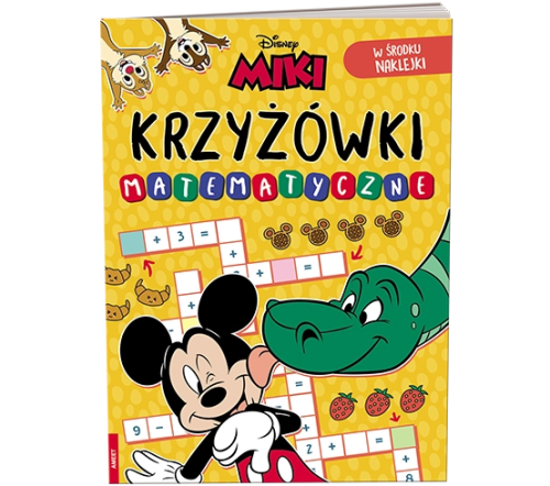 Disney Miki Krzyżówki matematyczne KRZ-9102