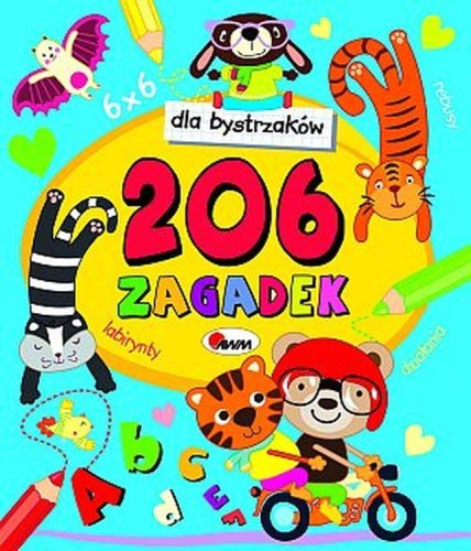 206 zagadek. Dla bystrzaków, Jolanta Czarnecka