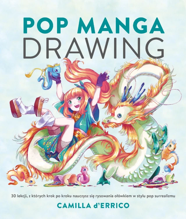 Pop manga drawing, Camilla D'Errico