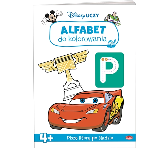 Disney uczy Alfabet do kolorowania UKOA-9302