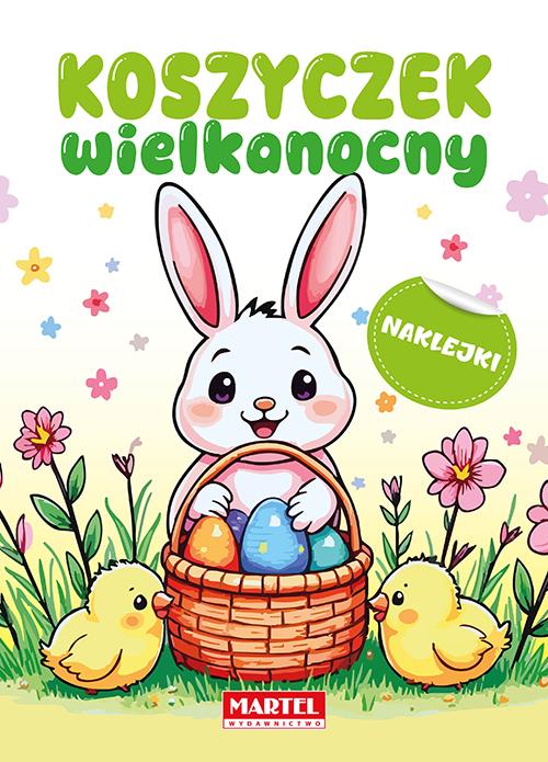 Koszyczek wielkanocny z naklejkami, Natasza Korpik