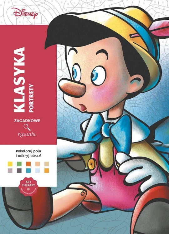 Portrety. Disney. Klasyka. Zagadkowe rysunki....