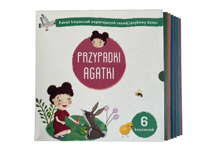 Przypadki Agatki zestaw 6 książeczek