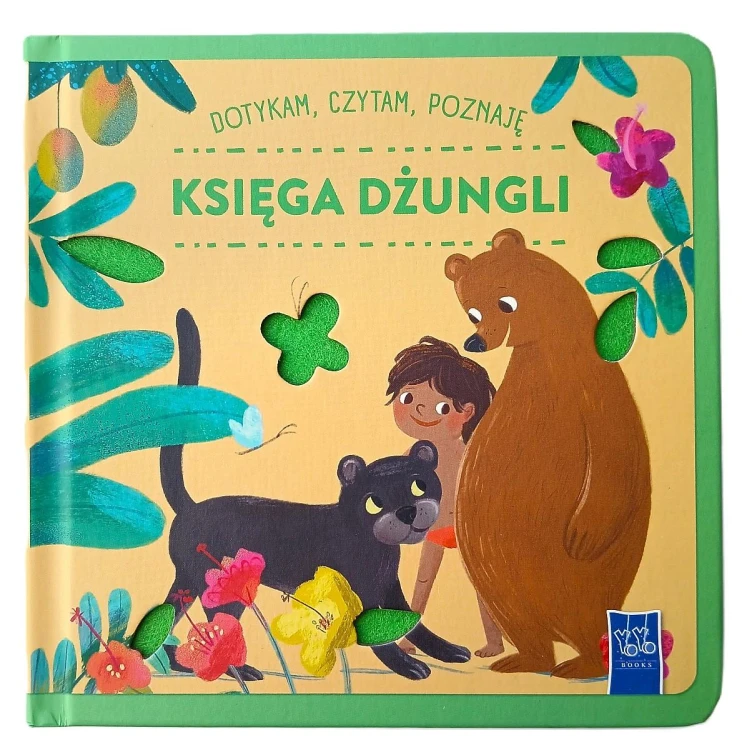 Księga Dżungli. Dotykam, czytam, poznaję