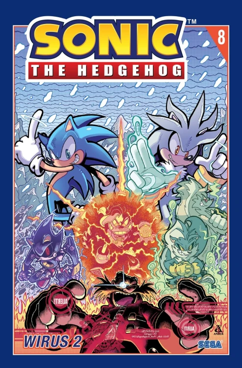 Wirus 2. Sonic the Hedgehog. Tom 8 wyd. 2025