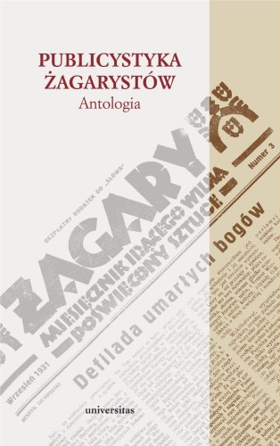Publicystyka żagarystów. Antologia