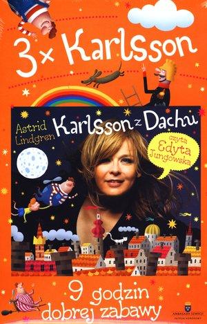 CD MP3 Karlsson z dachu cz. 1-3, Astrid Lindgren