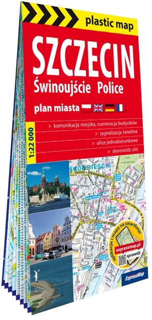 Szczecin Świnoujście Police  foliowany plan...