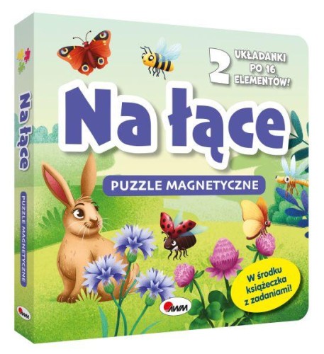 Na łące. Puzzle magnetyczne, Opracowanie zbiorowe