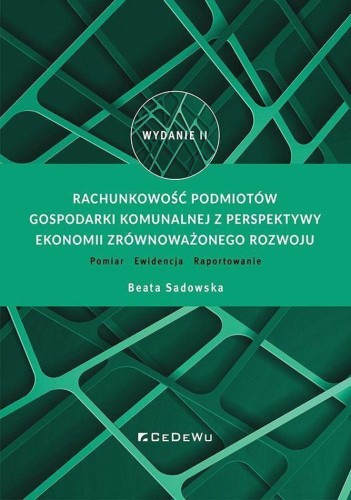 Rachunkowość podmiotów gospodarki komunalnej z...