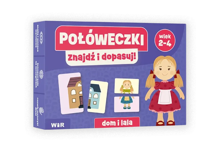Połóweczki Znajdź i dopasuj! Dom i Lala