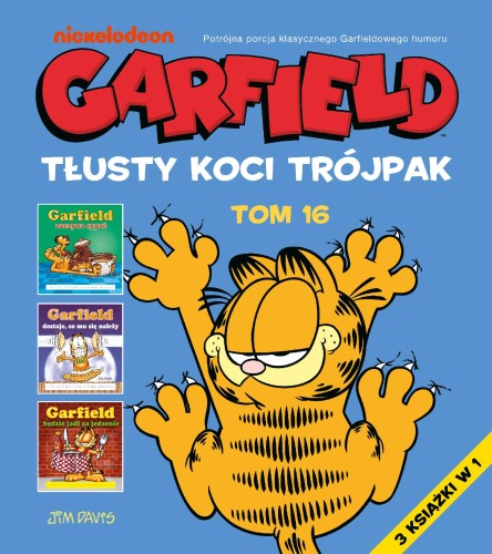 Garfield. Tłusty koci trójpak. Tom 16
