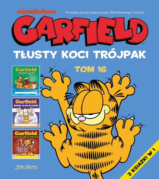 Garfield. Tłusty koci trójpak. Tom 16