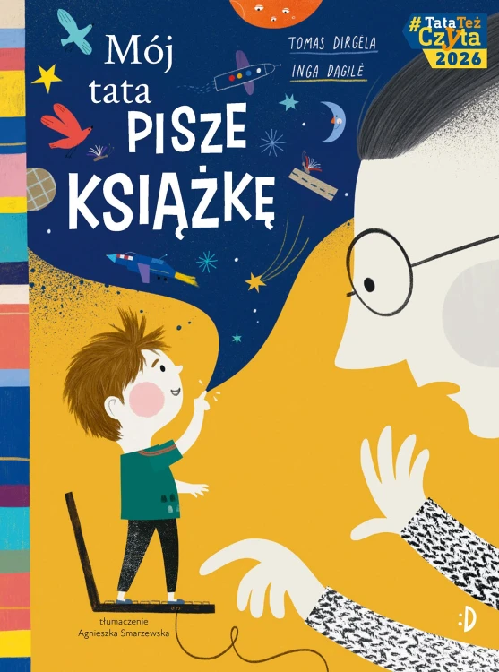 Mój tata pisze książkę, Tomas Dirgėla
