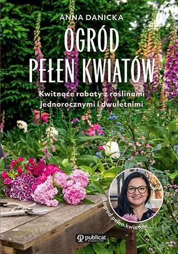 Ogród pełen kwiatów. Kwitnące rabaty z...