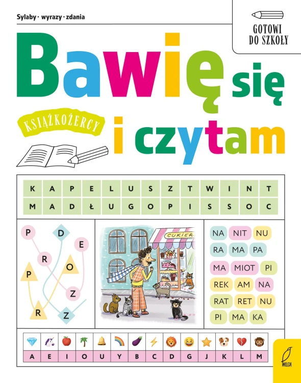 Bawię się i czytam. Gotowi do szkoły. Książkożercy