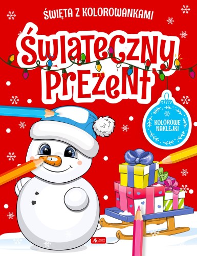 Świąteczny prezent. Święta z kolorowankami