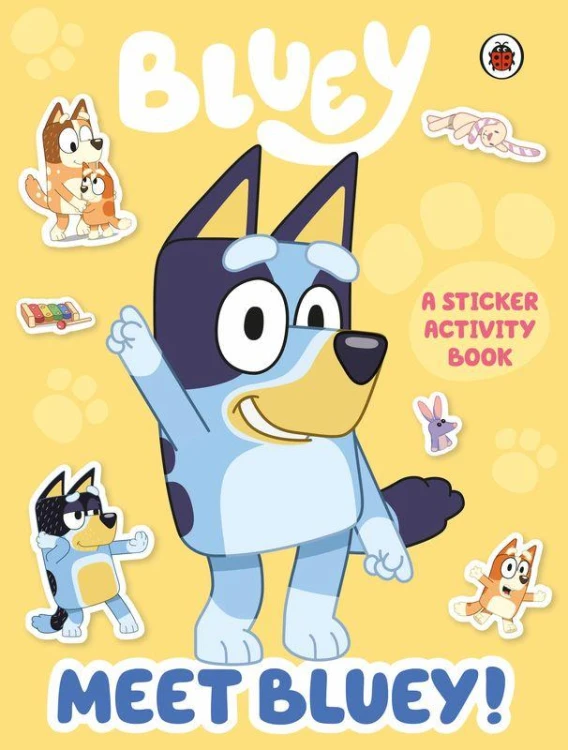 Bluey. Meet Bluey! Sticker Activity Book wer....