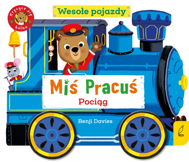Miś Pracuś. Wesołe pojazdy. Pociąg, Benji Davies